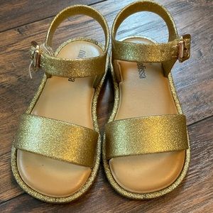 Mini Melissa sandals toddler size 7